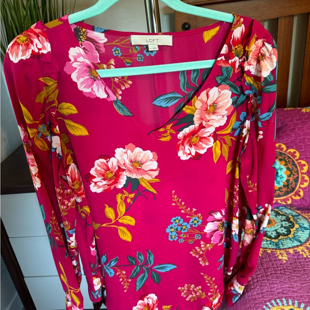 Loft Blouse - beautiful floral